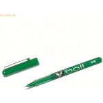 Bolígrafos verdes de acero inoxidable Pilot 