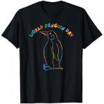 Pingüinos Día Mundial del Pingü Camiseta