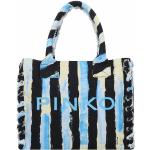 Bolsas azules de algodón de playa PINKO 
