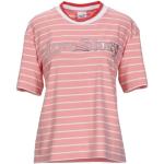 Camisetas rosas de algodón de manga corta manga corta con cuello redondo de punto PINKO talla XS para mujer 