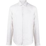 Camisas blancas de lino de manga larga rebajadas manga larga marineras con rayas Calvin Klein para hombre 