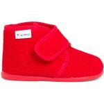 Pantuflas botines rojas Pisamonas talla 25 para mujer 
