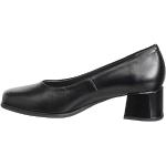 Zapatos negros de piel de tacón rebajados Pitillos talla 38 para mujer 