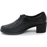 Zapatos negros de goma de tacón Pitillos talla 40 para mujer 