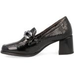 Zapatos negros de goma de tacón Pitillos talla 35 para mujer 