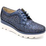 Zapatos derby azul marino formales Pitillos talla 38 para mujer 