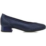 Zapatos azul marino de piel de tacón Pitillos talla 38 para mujer 