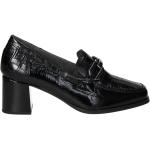 Zapatos negros de piel de tacón rebajados Pitillos talla 37 para mujer 