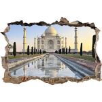 Pegatinas multicolor de pared con motivo de Taj Mahal 