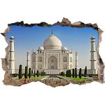 Pegatinas multicolor de pared con motivo de Taj Mahal 