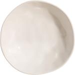 Platos blancos de porcelana de porcelana LOLAhome 20 cm de diámetro 