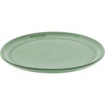 Platos llanos verdes pastel de cerámica Staub 22 cm de diámetro 