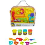 Play-Doh - Set de iniciación - 9 Accesorios, 4 Botes - Juguetes preescolares