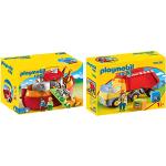 Figuras multicolor de animales rebajadas de arca de Noé Playmobil 1.2.3 infantiles 