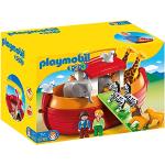 Figuras multicolor de plástico de animales rebajadas de 18 cm libres de BPA de arca de Noé Playmobil 1.2.3 infantiles 12-24 meses 