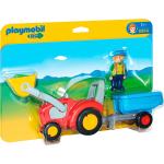 PLAYMOBIL® 1.2.3 Tractor con Remolque