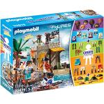 Figuras multicolor de plástico de militares de piratas Playmobil 7-9 años 