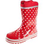 Botas rojas de goma de agua  rebajadas Playshoes talla 27 para mujer 