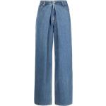 Jeans baggy azules de poliester ancho W48 con logo Alexander McQueen talla 3XL para hombre 