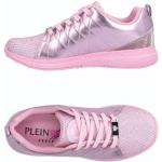 Zapatillas rosas de goma con cordones con cordones metálico Plein Sport talla 37 para mujer 