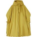 Abrigos amarillos de algodón con capucha  rebajados media manga impermeables Jil Sander talla S para mujer 