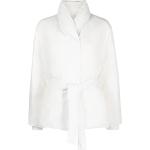 Chaquetas acolchadas blancas de poliester rebajadas manga larga con escote cruzado acolchadas Calvin Klein talla M para mujer 