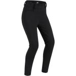 Pantalones negros de motociclismo de primavera con lazo talla L para mujer 