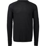 Camisetas deportivas negras de merino Tencel de punto POC talla L para hombre 