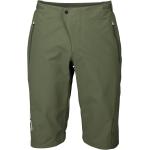 Pantalones cortos deportivos verdes de nailon impermeables POC talla L para hombre 