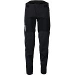 Pantalones impermeables negros de poliamida impermeables, transpirables POC talla L para hombre 