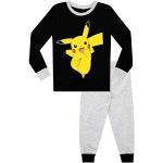 Pijamas infantiles negros Pokemon Pikachu 8 años 