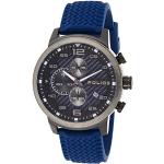 Relojes azules de pulsera con fecha Cuarzo analógicos Police para hombre 