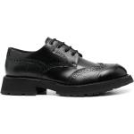 Zapatos negros de goma con cordones con cordones formales con logo Alexander McQueen talla 44 para hombre 