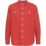 Camisas rojas de algodón de manga larga manga larga con logo Ralph Lauren Lauren para hombre 