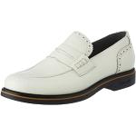 Zapatillas blancas de goma de piel de verano informales con logo Pollini talla 39 para hombre 