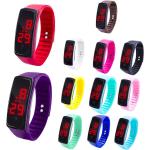 Relojes lila de pulsera LED para multi-sport para mujer 