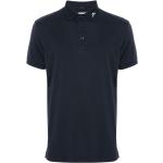 Camisetas deportivas azul marino de poliester sin mangas con logo J. LINDEBERG para hombre 
