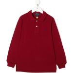 Polos rojos de algodón manga larga infantiles con logo Ralph Lauren Lauren 6 años 