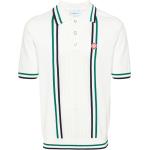 Camisetas deportivas blancas de PVC manga corta con logo Casablanca con crochet 