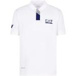 Polos blancos de jersey de tenis Armani EA7 talla S para hombre 