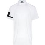 Camisetas deportivas blancas de poliester sin mangas con logo J. LINDEBERG talla S para hombre 