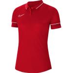 Camisetas deportivas rojas Nike Academy talla XS para mujer 