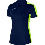 Camisetas deportivas azul marino Nike Academy talla L para mujer 