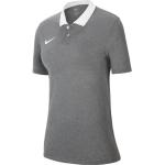 Camisetas deportivas grises Nike Park talla XS para mujer 