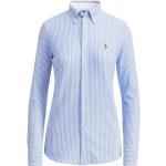 Camisas oxford azules de algodón marineras con rayas Ralph Lauren Polo Ralph Lauren talla M para mujer 
