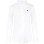 Camisas blancas de algodón rebajadas con logo Ralph Lauren Polo Ralph Lauren talla M para mujer 