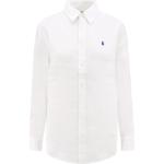 Camisas blancas de lino de lino  Ralph Lauren Polo Ralph Lauren talla L para mujer 