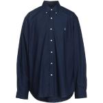 Camisas azules de algodón de manga larga manga larga Ralph Lauren Polo Ralph Lauren talla XS para hombre 