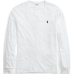 Camisetas blancas de algodón de cuello redondo tallas grandes manga larga con cuello redondo con logo Ralph Lauren Polo Ralph Lauren talla XS para hombre 