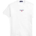 Camisetas blancas de algodón de manga corta rebajadas manga corta con cuello redondo con logo Ralph Lauren Polo Ralph Lauren talla XL para hombre 